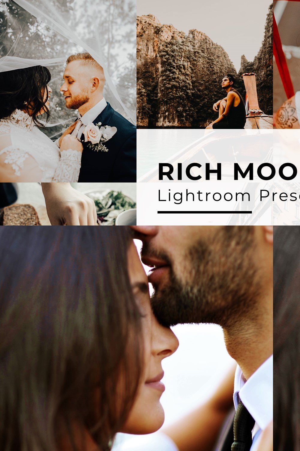 10 Rich Mood Lightroom Presets pinterest preview image.