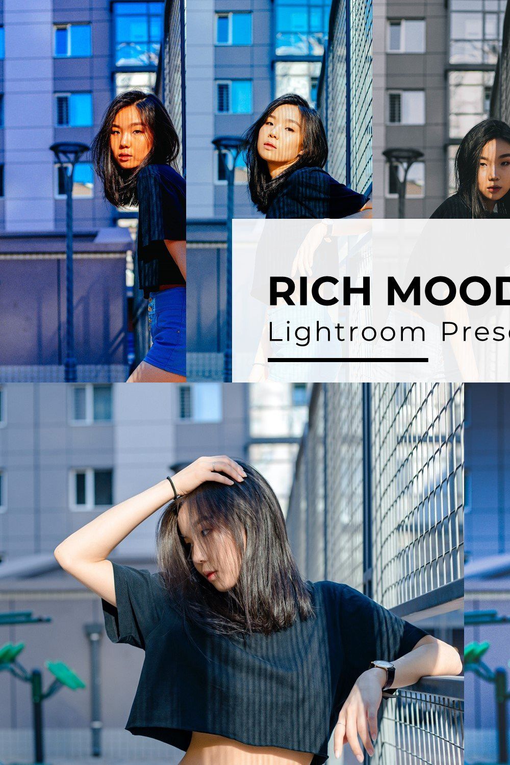 10+ Rich Mood Lightroom Presets pinterest preview image.