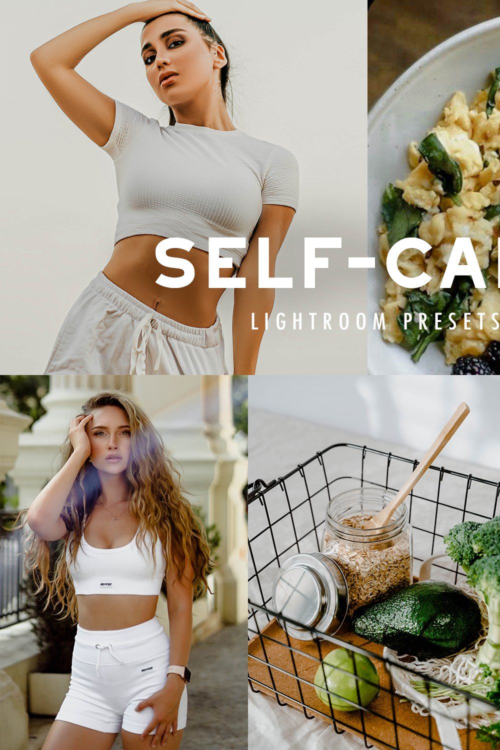 10 SELF-CARE LIGHTROOM PRESETS pinterest preview image.