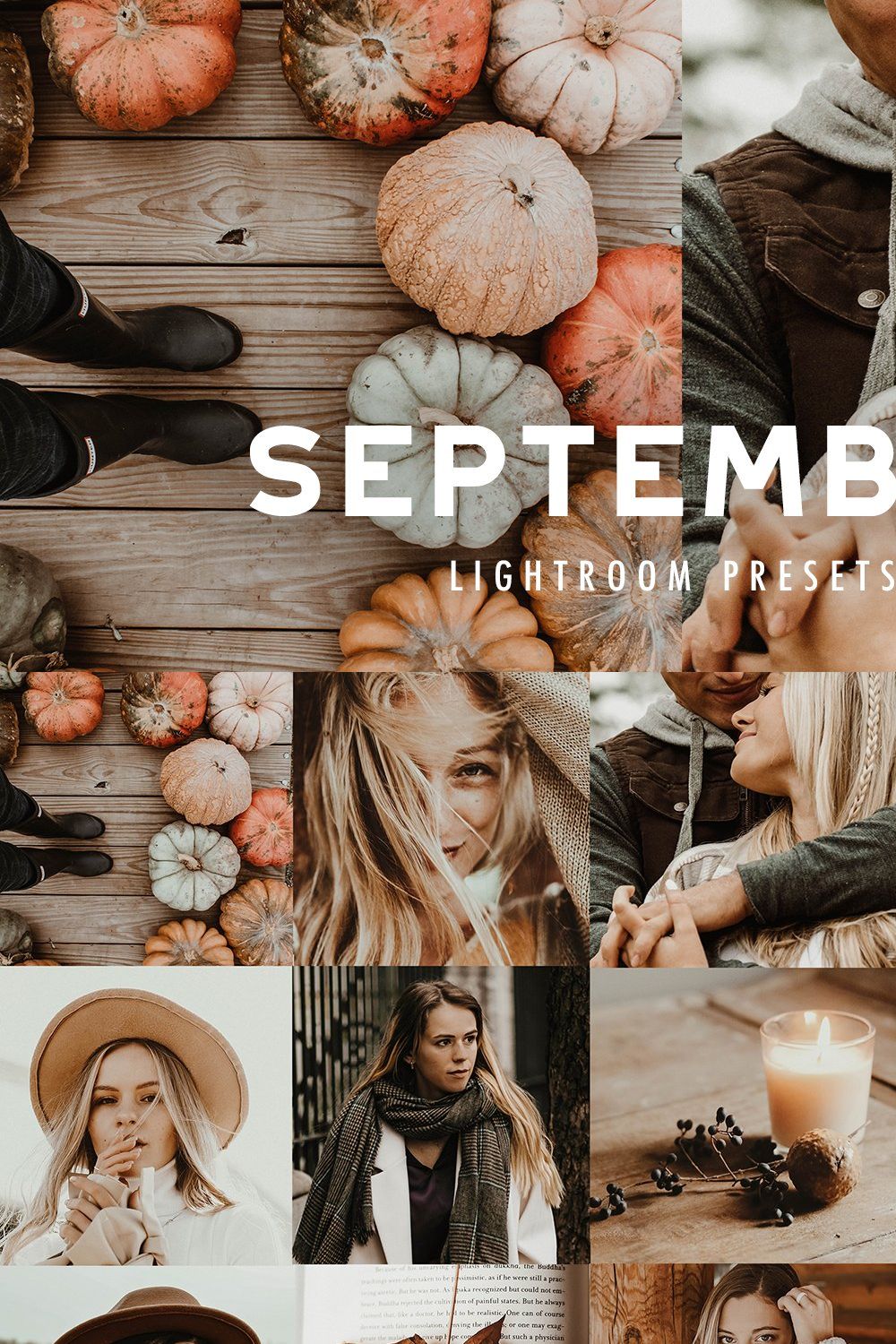 10 SEPTEMBER LIGHTROOM PRESETS pinterest preview image.