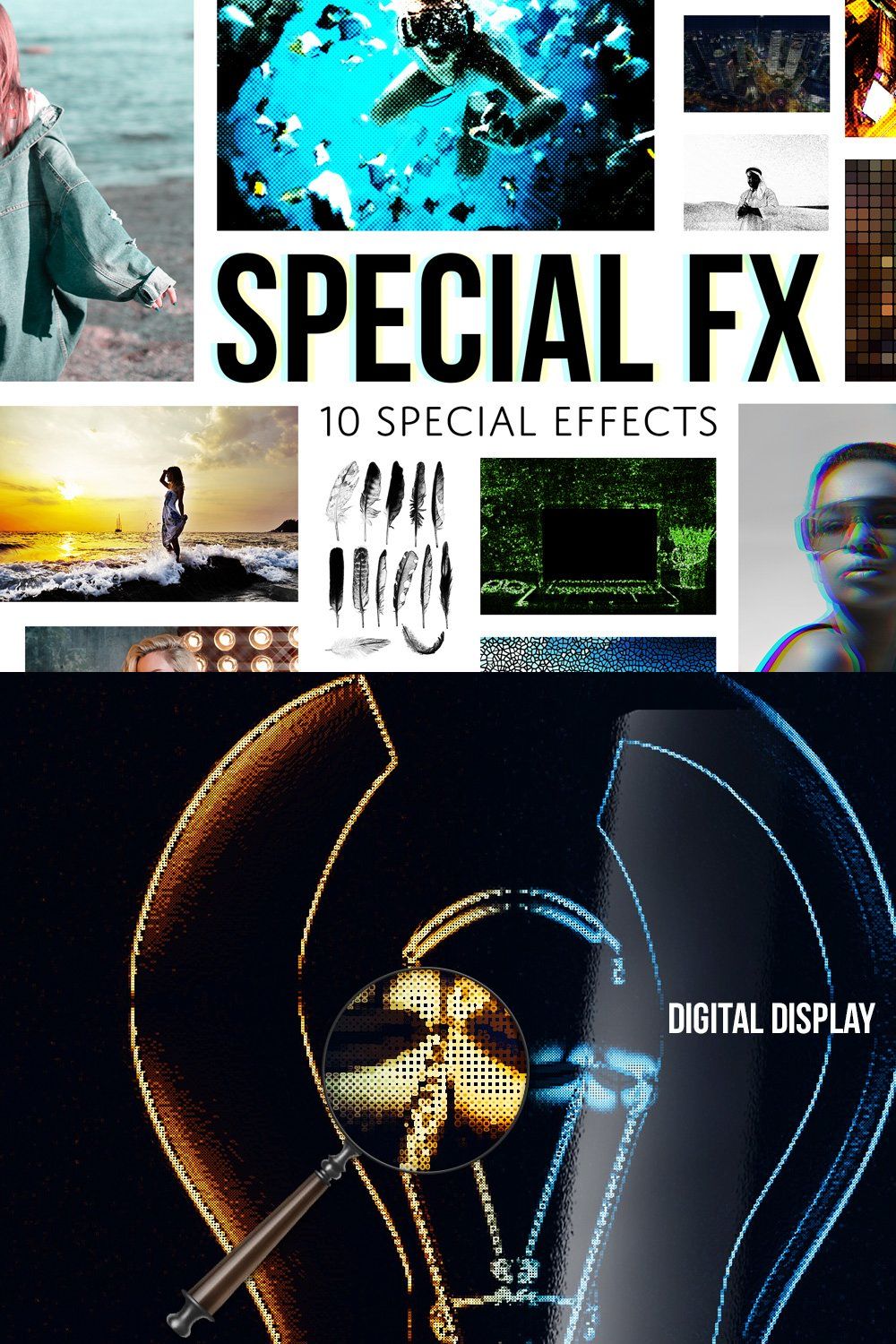 10 Special FX for Photos pinterest preview image.