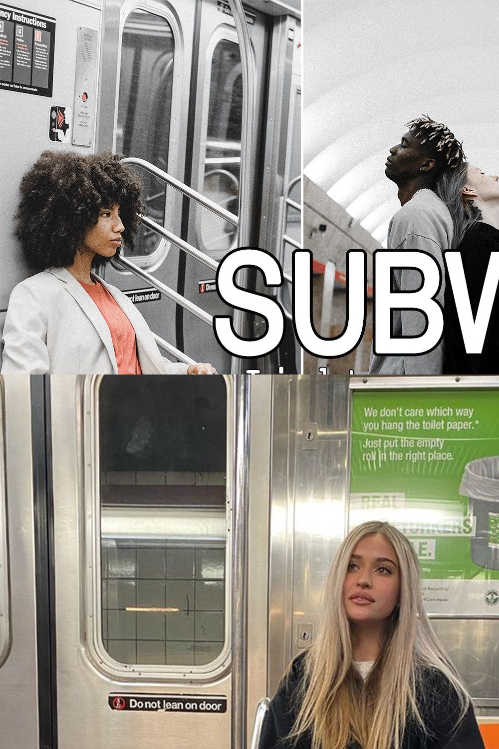 10 Subway Lightroom Presets pinterest preview image.