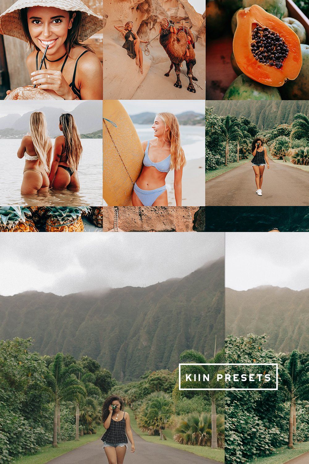 10 TRAVEL LIGHTROOM MOBILE PRESETS pinterest preview image.