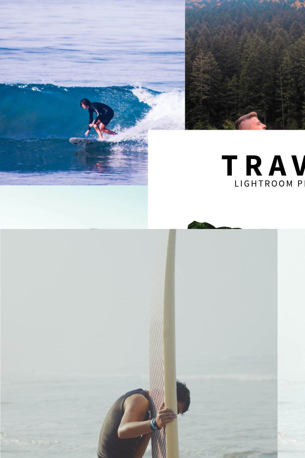 10 Travel Lightroom Presets pinterest preview image.