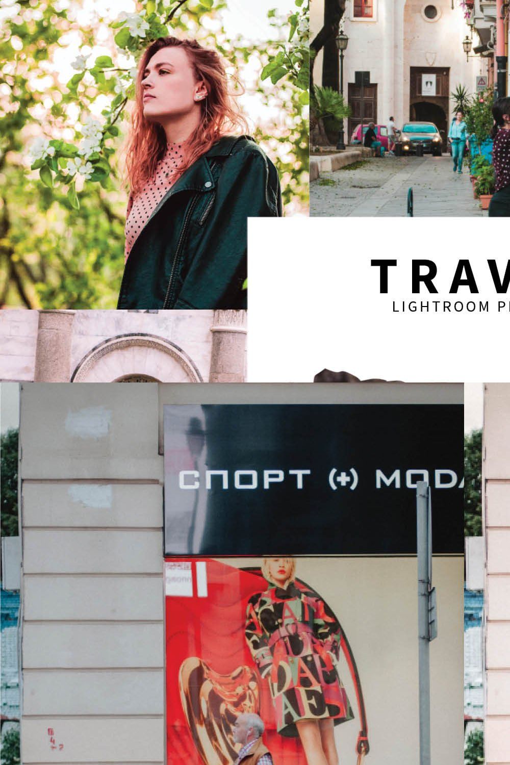 10 Travel Lightroom Presets pinterest preview image.