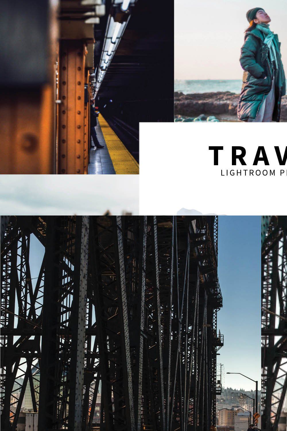 10 Travel Lightroom Presets pinterest preview image.