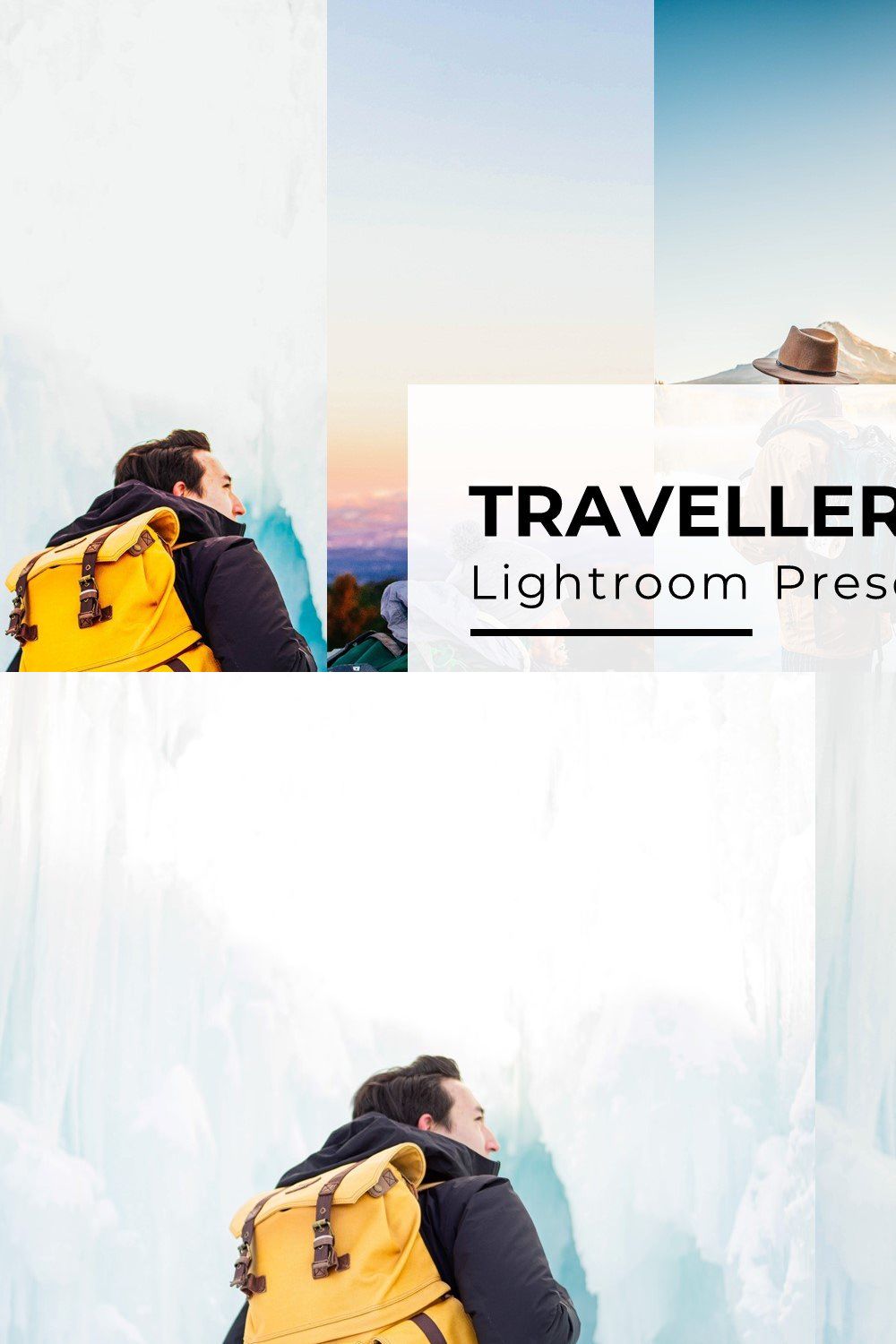 10+ Traveller Lightroom Presets pinterest preview image.