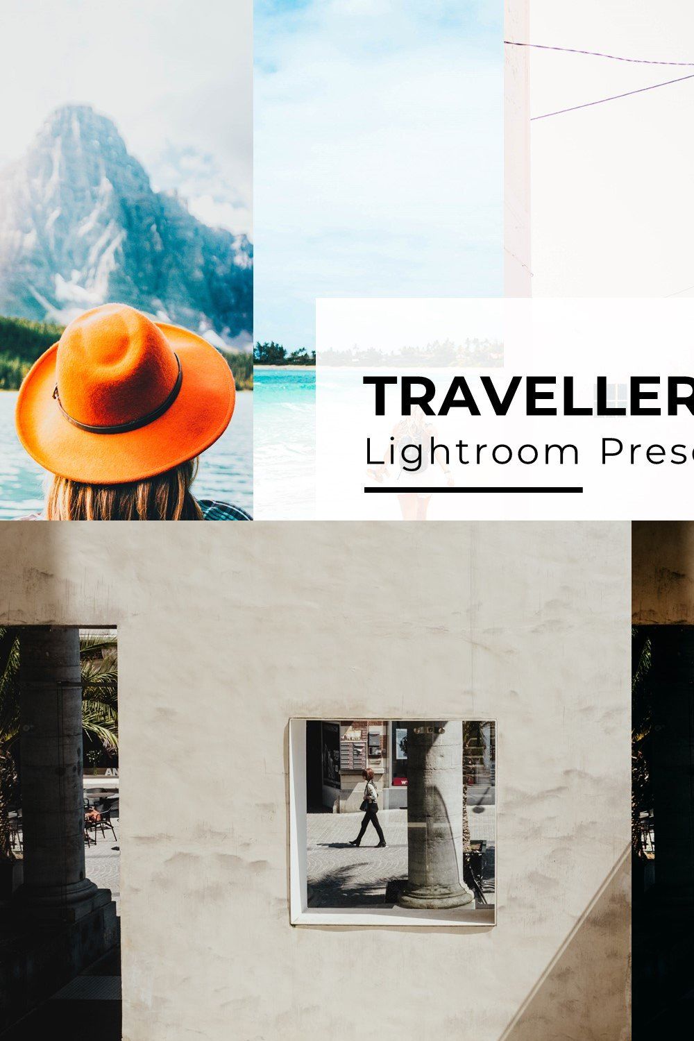 10+ Traveller Lightroom Presets pinterest preview image.