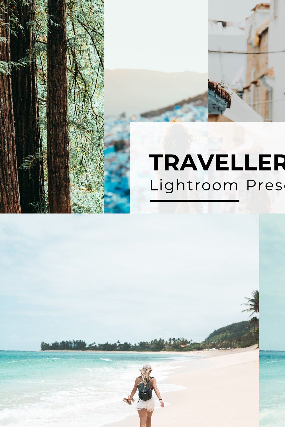 10+ Traveller Lightroom Presets pinterest preview image.