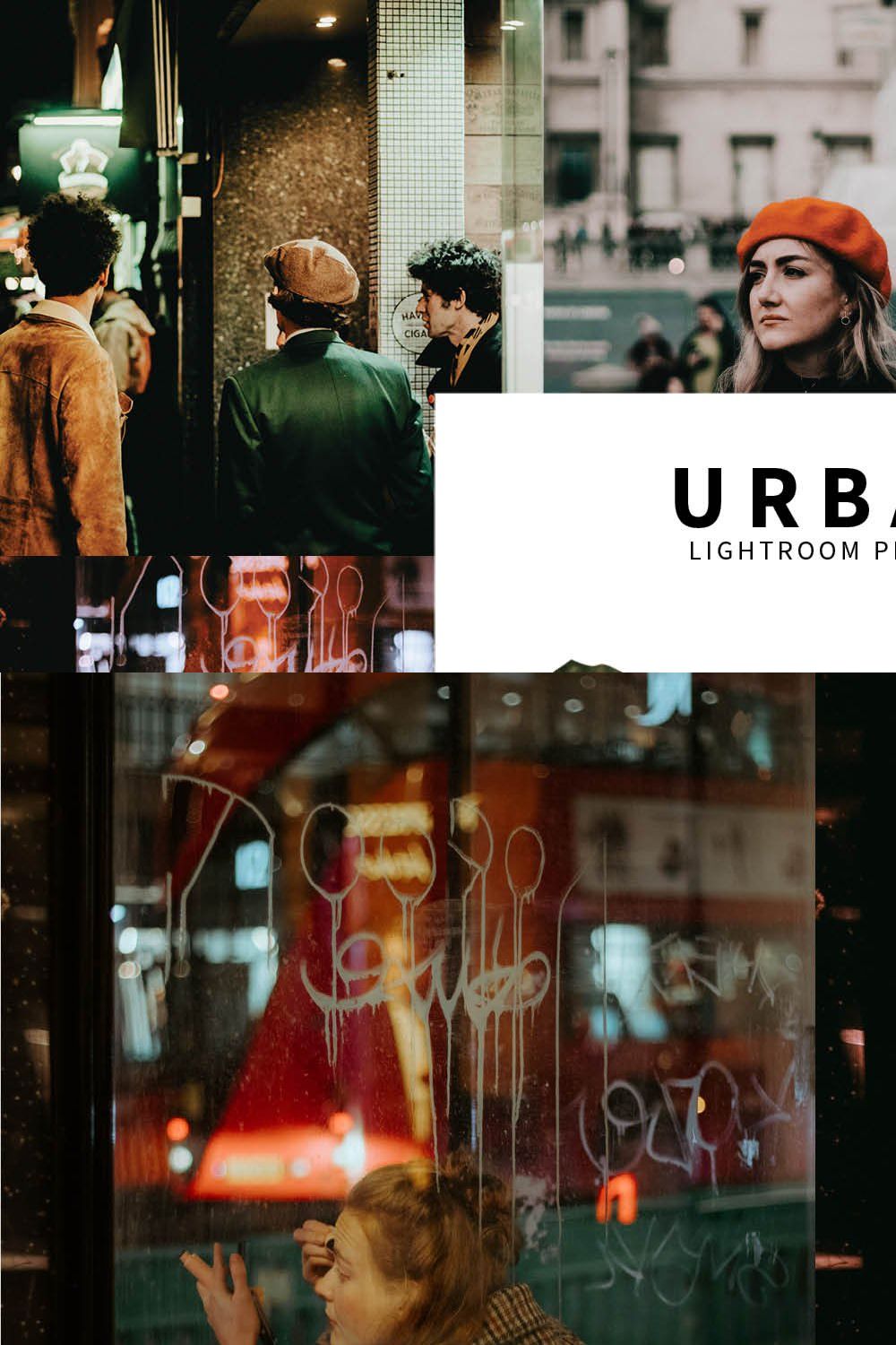 10 Urban Lightroom Presets pinterest preview image.