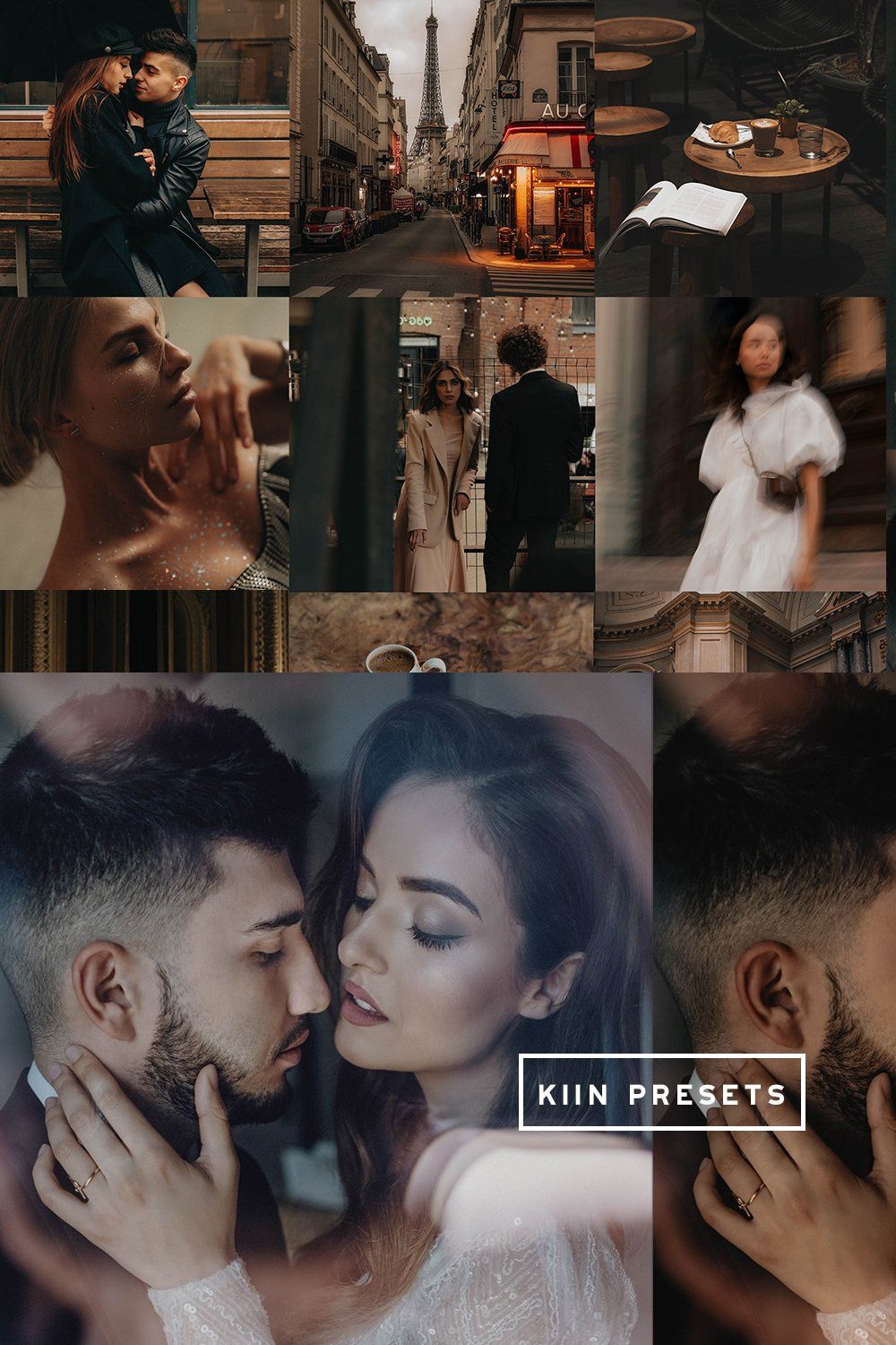 10 VINTAGE LIGHTROOM MOBILE PRESETS pinterest preview image.