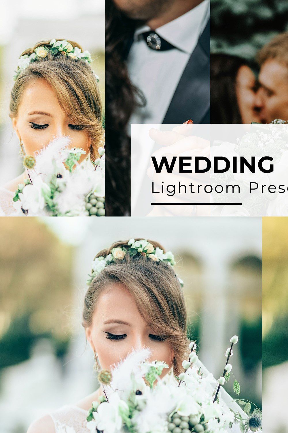 10+ Wedding Lightroom Presets pinterest preview image.