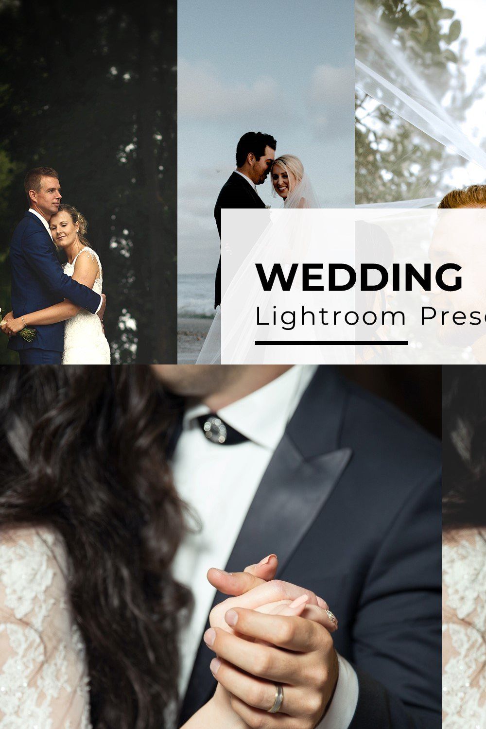 10+ Wedding Lightroom Presets pinterest preview image.