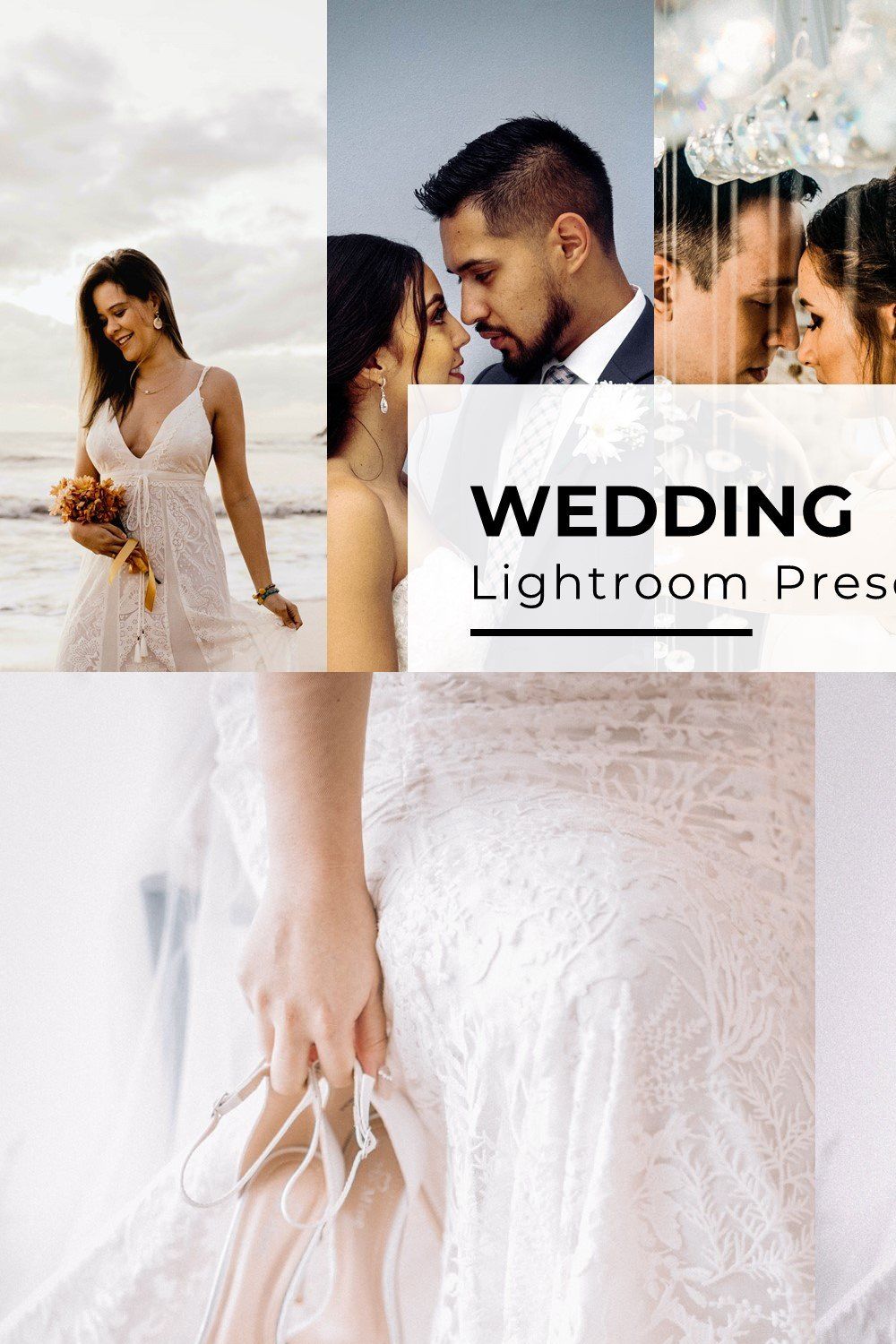 10+ Wedding Lightroom Presets pinterest preview image.