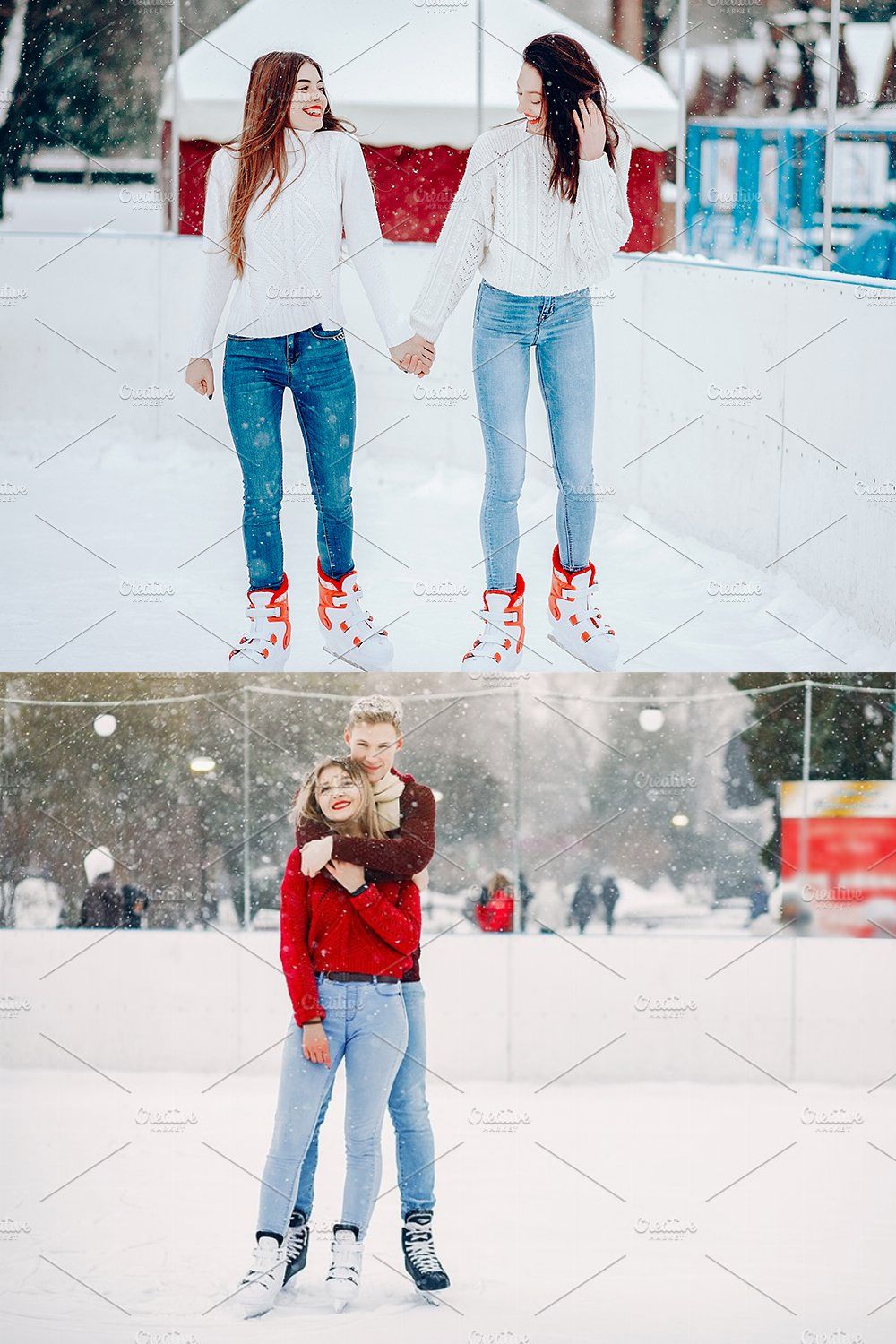 10 x Ice Skate Lightroom Presets pinterest preview image.