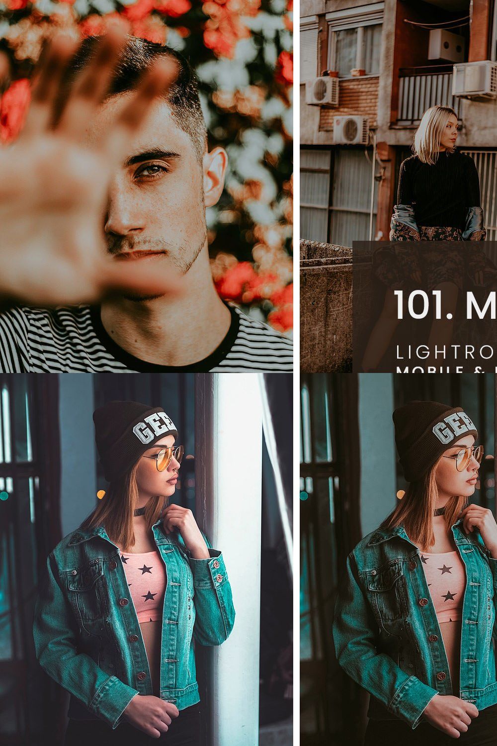 101. Moody Faded Preset pinterest preview image.