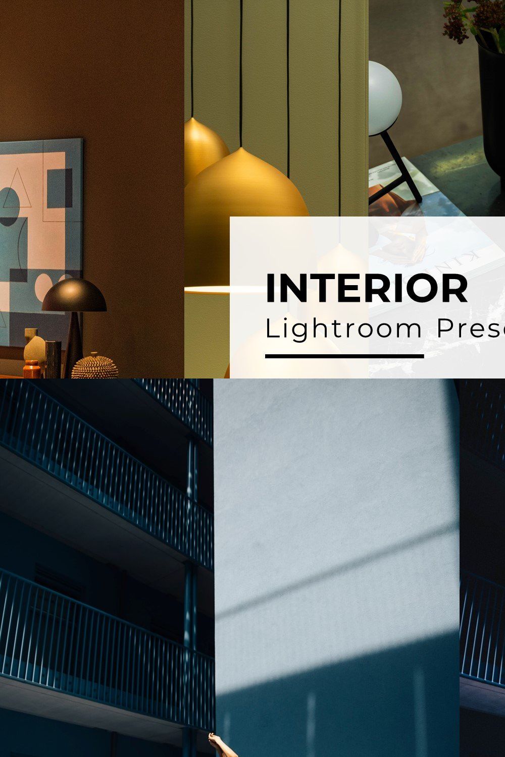 10+Interior Lightroom Presets pinterest preview image.