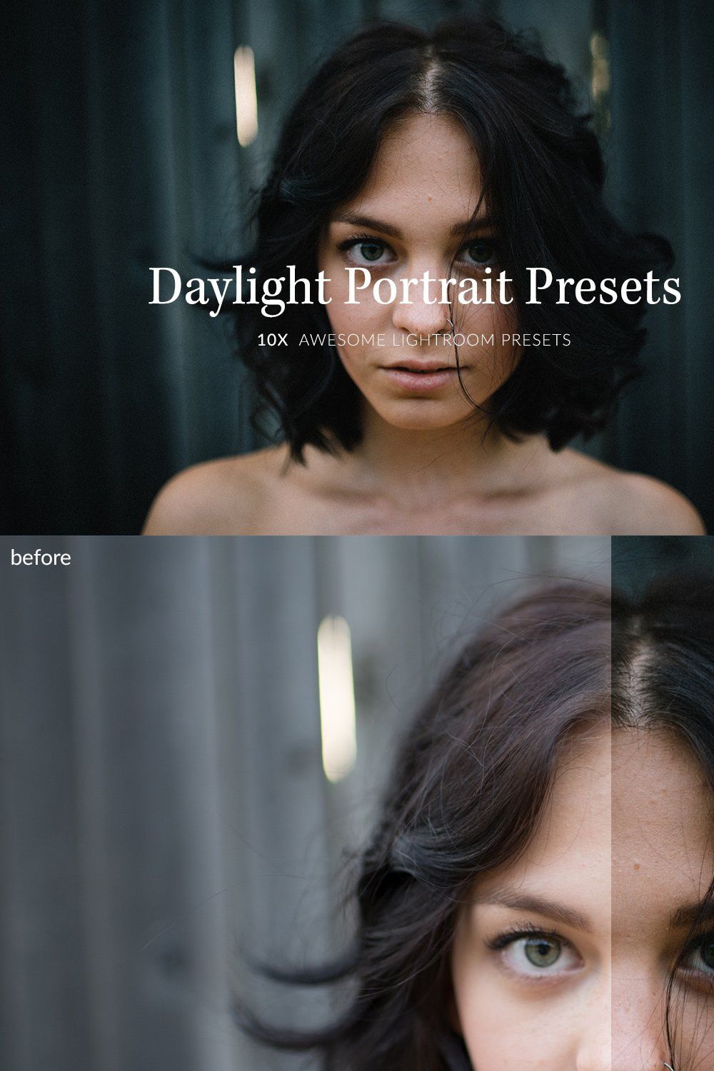 10x Awesome Lightroom Presets pinterest preview image.