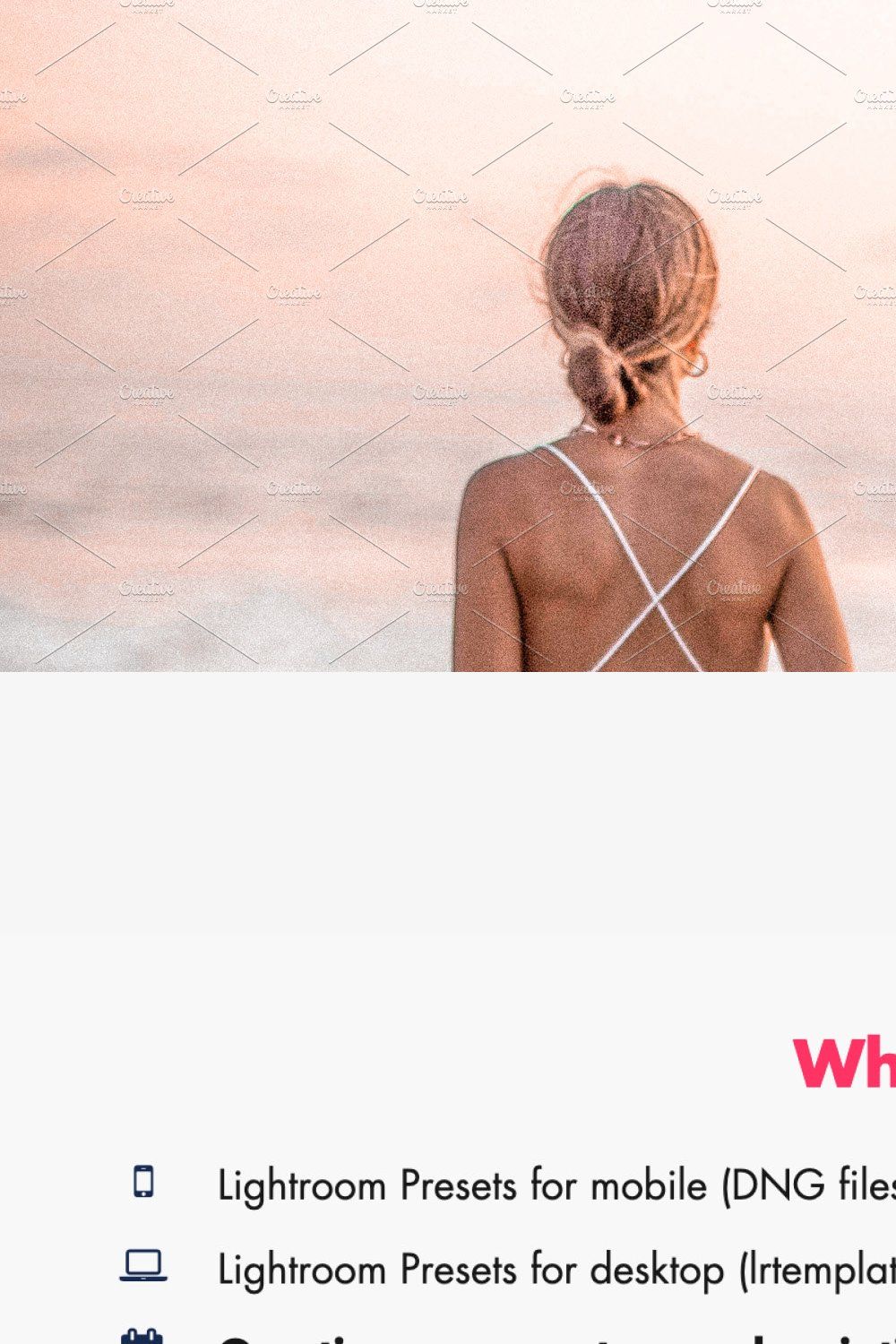 11 Best Blush Pink Lightroom Presets pinterest preview image.
