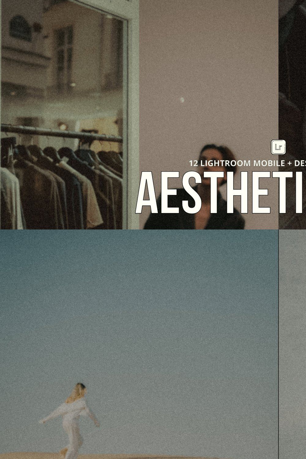 12 AESTHETIC FILM MOBILE PRESETS pinterest preview image.