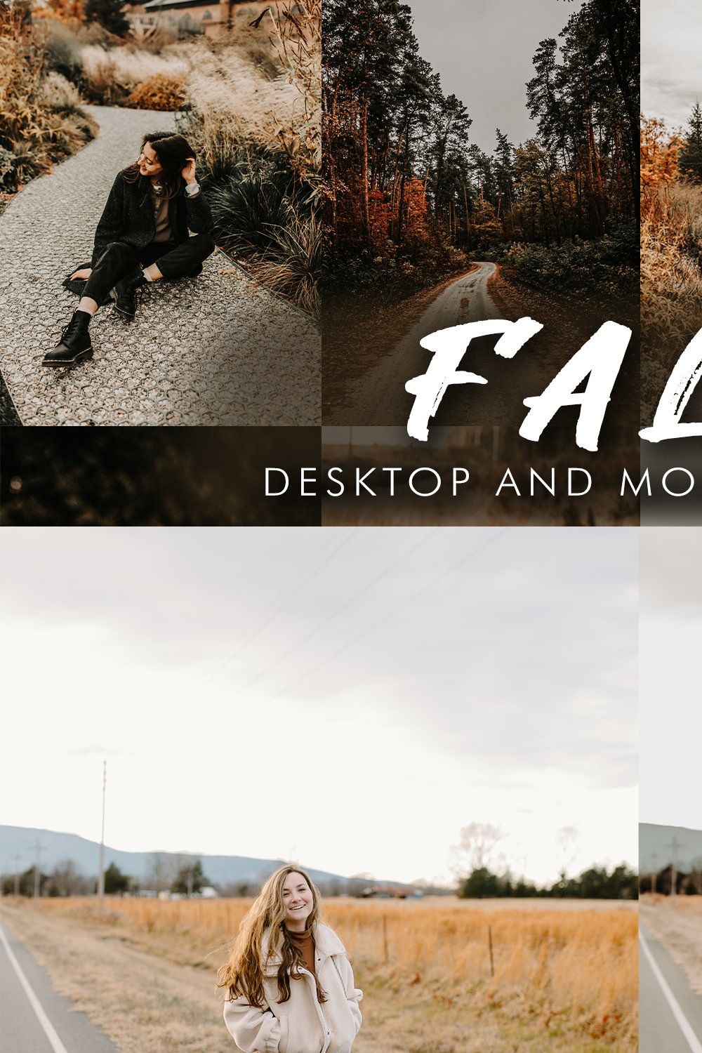 12 Fall Lightroom Presets pinterest preview image.