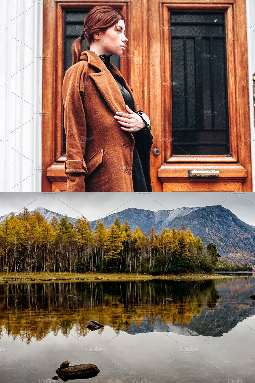 12 x Lightroom Presets, Autumn pinterest preview image.