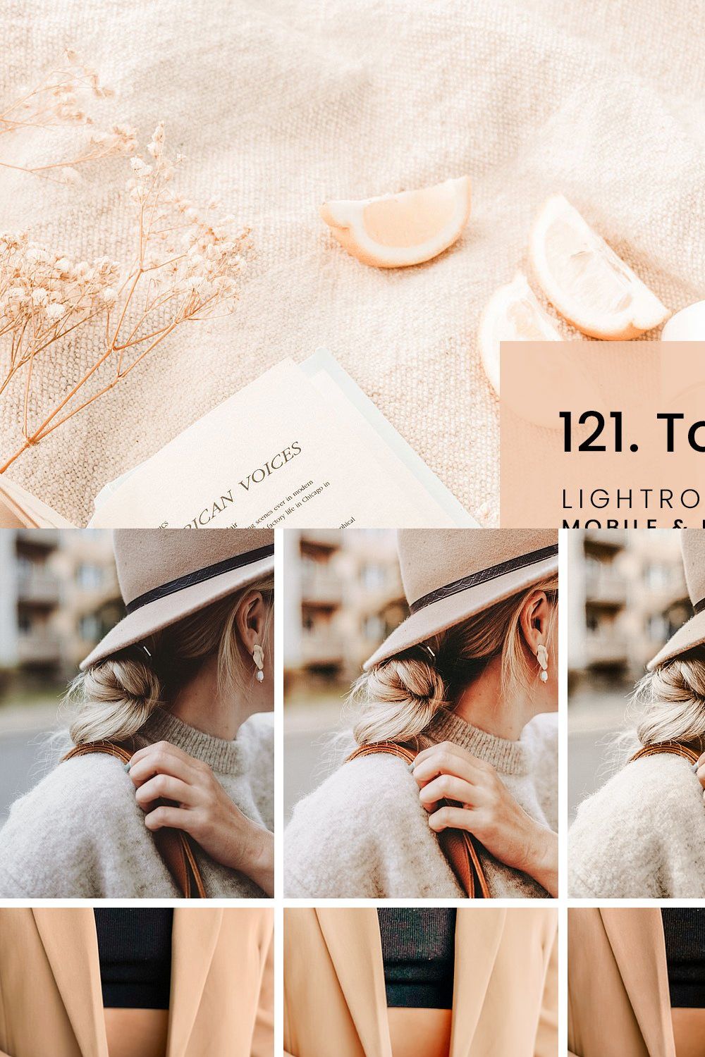 121. Top 5 Presets pinterest preview image.