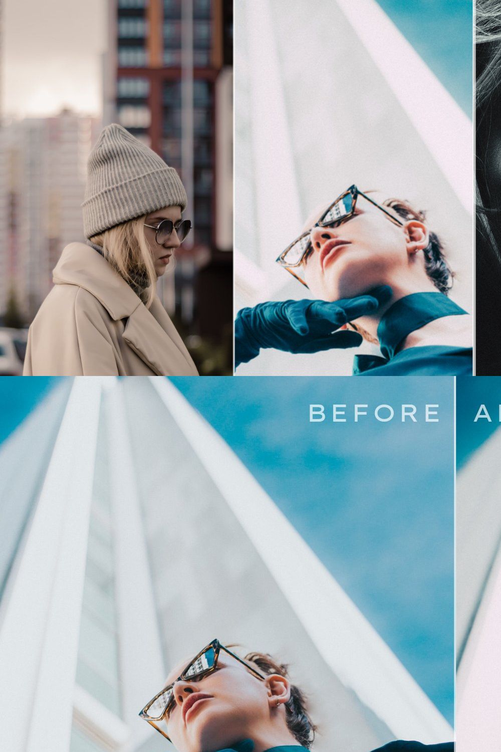 135 Effect Lightroom Preset Bundle pinterest preview image.