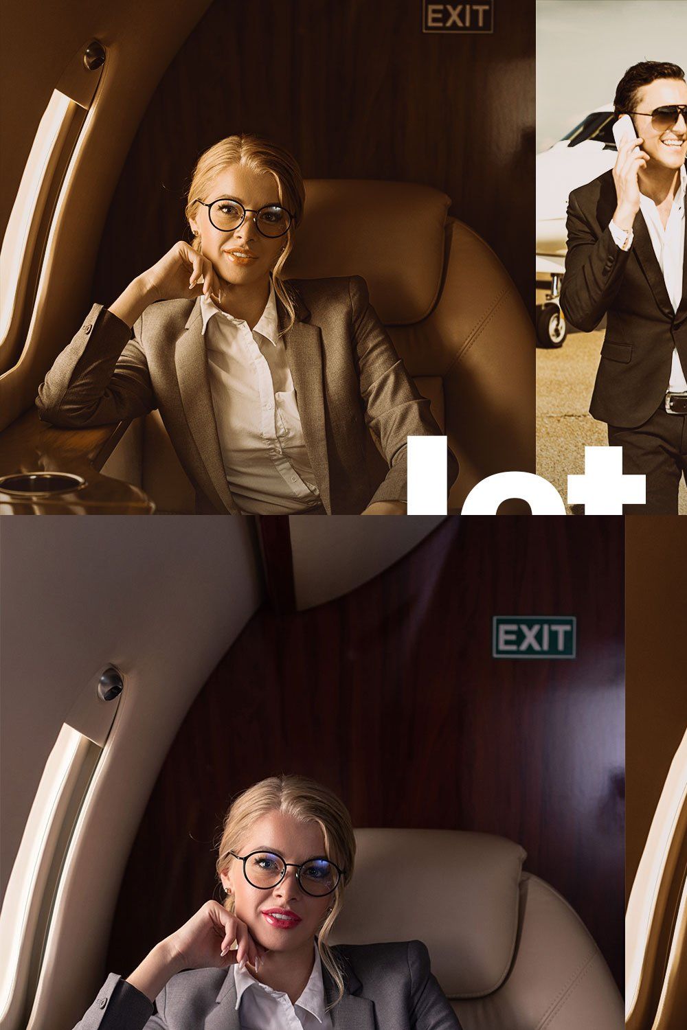 14 Jetsetter Lightroom Presets LUTs pinterest preview image.