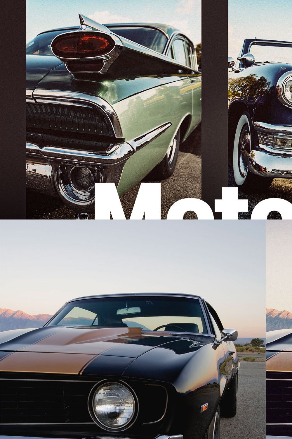 14 Motor Magic Lightroom Presets pinterest preview image.