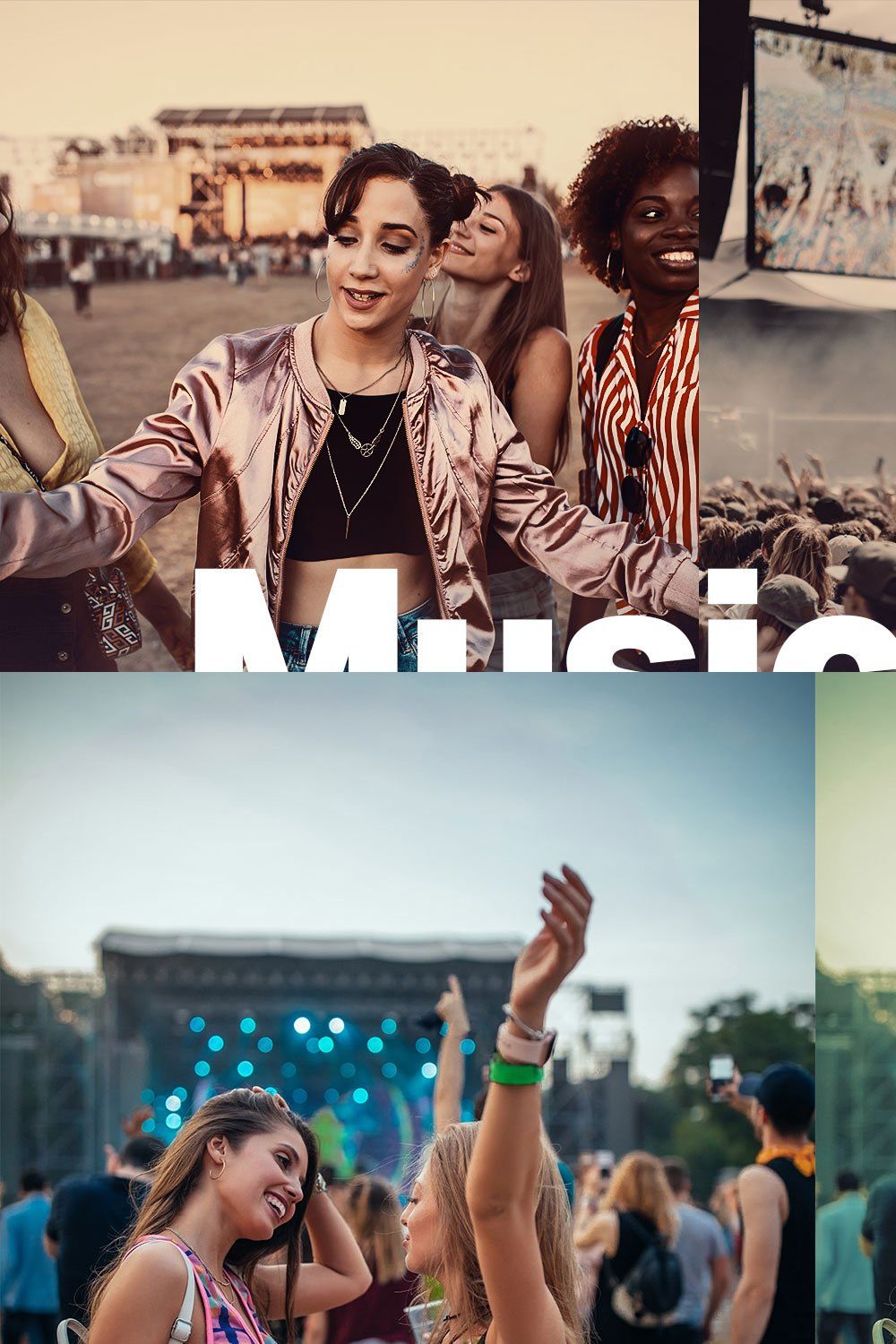 14 Music Festival Lightroom Presets pinterest preview image.