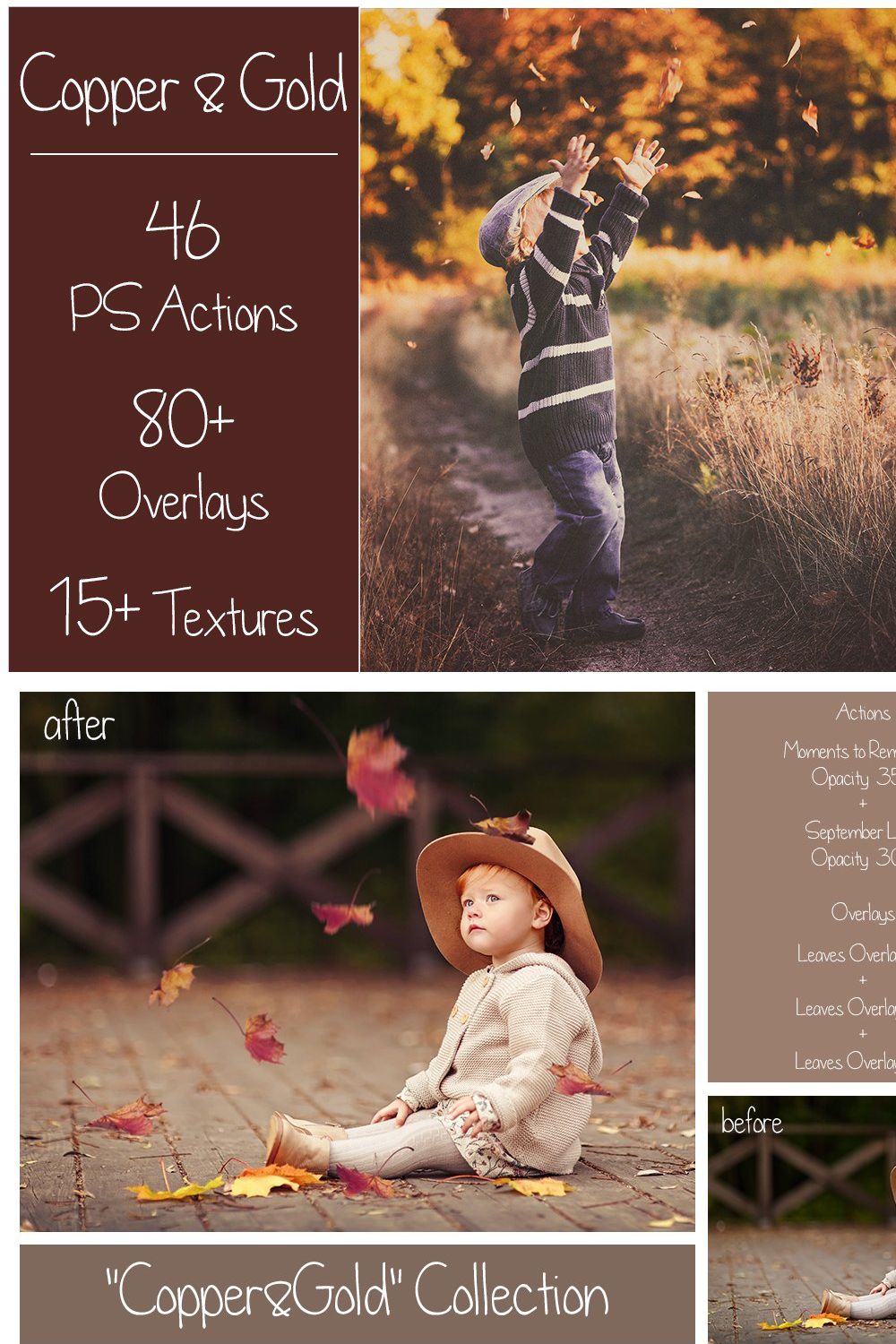 140 + Autumn Effects pinterest preview image.