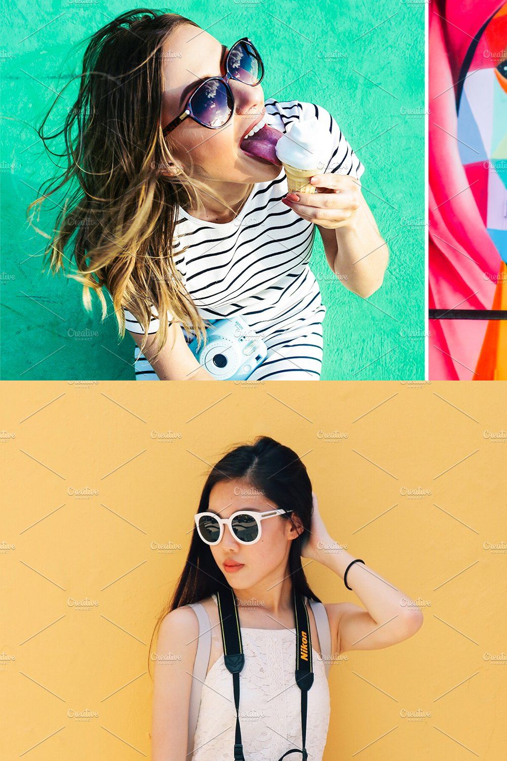 15 Lightroom Presets, Oh So Colorful pinterest preview image.