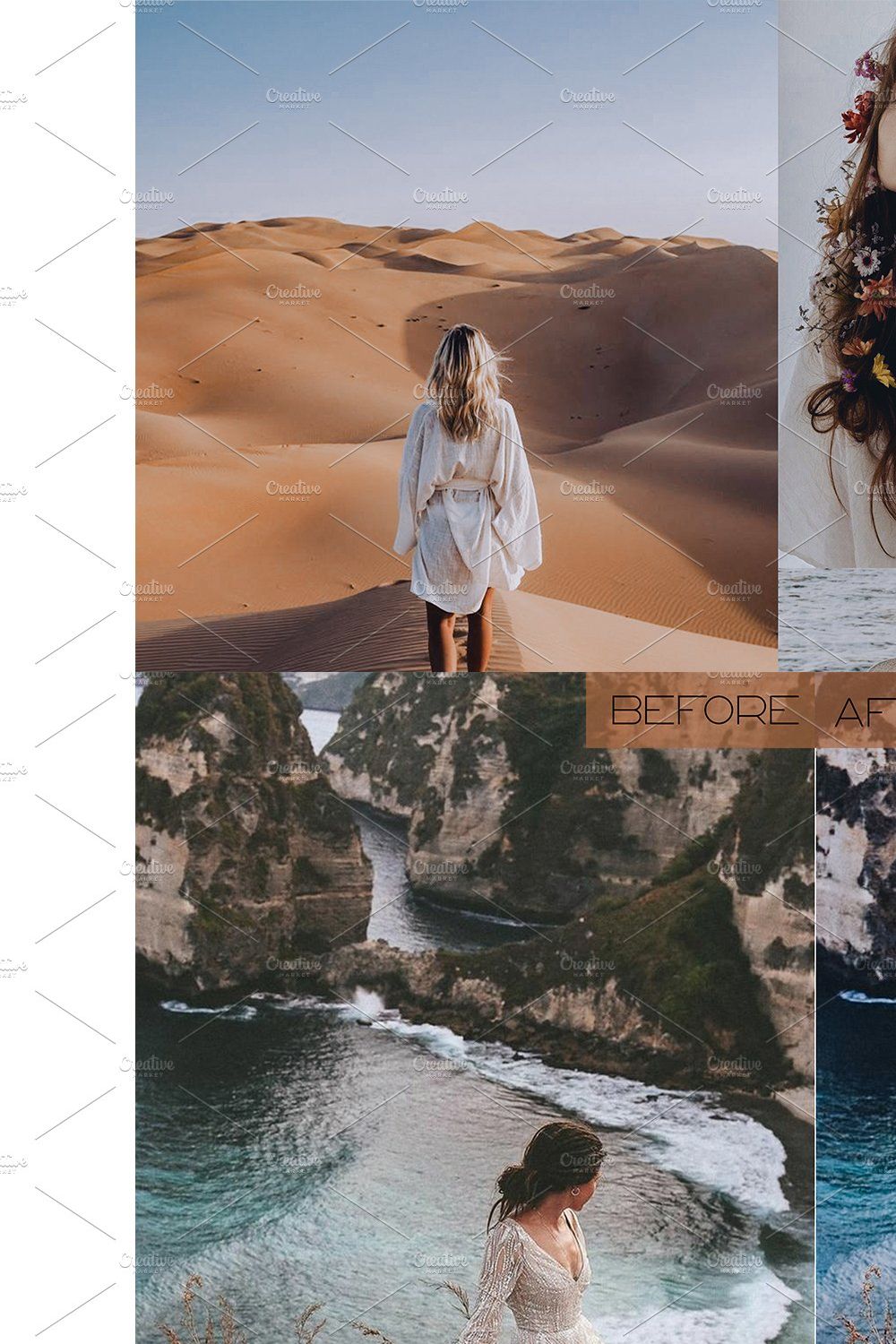 15 WEDDING Tones Lightroom Presets pinterest preview image.