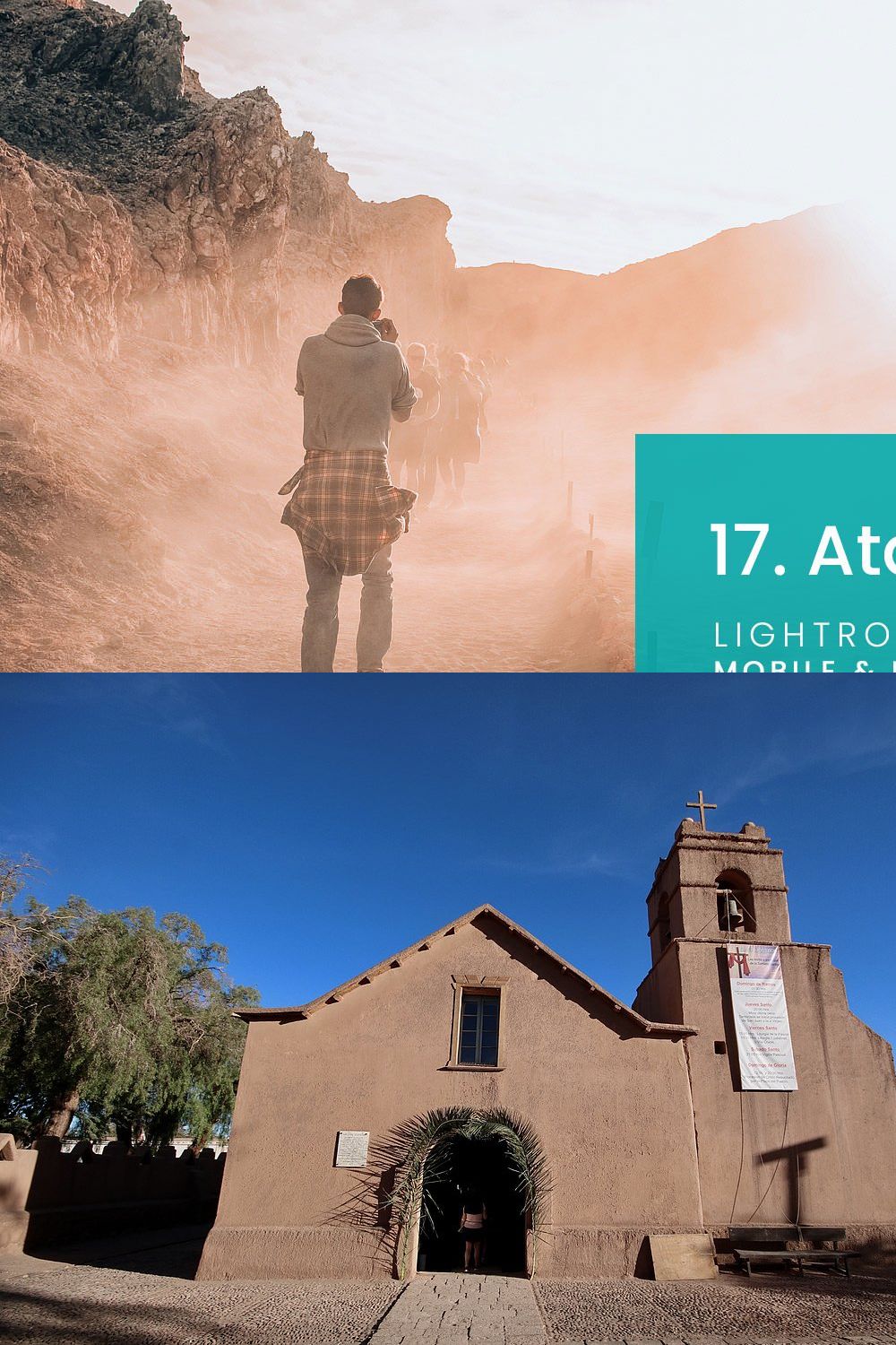17. Atacama - Lightroom Presets pinterest preview image.