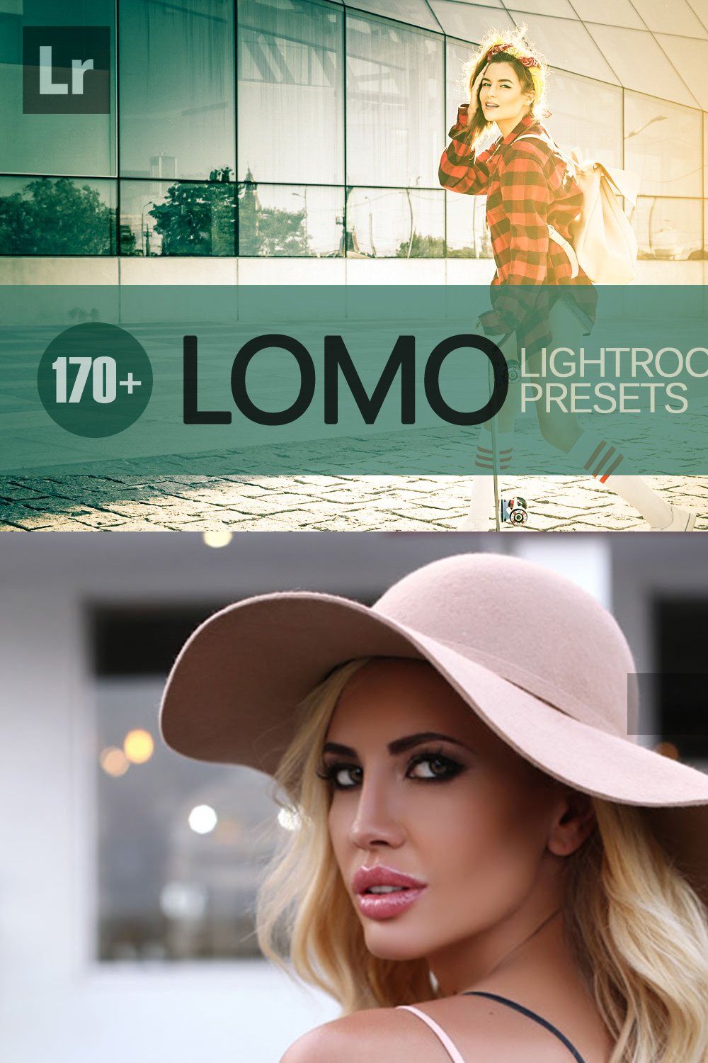 170+ Lomo Lightroom Presets bundle ( pinterest preview image.