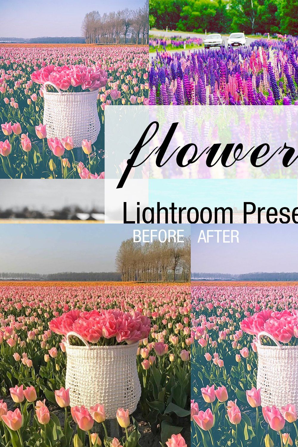 18 flowerfield lightroom presets pinterest preview image.