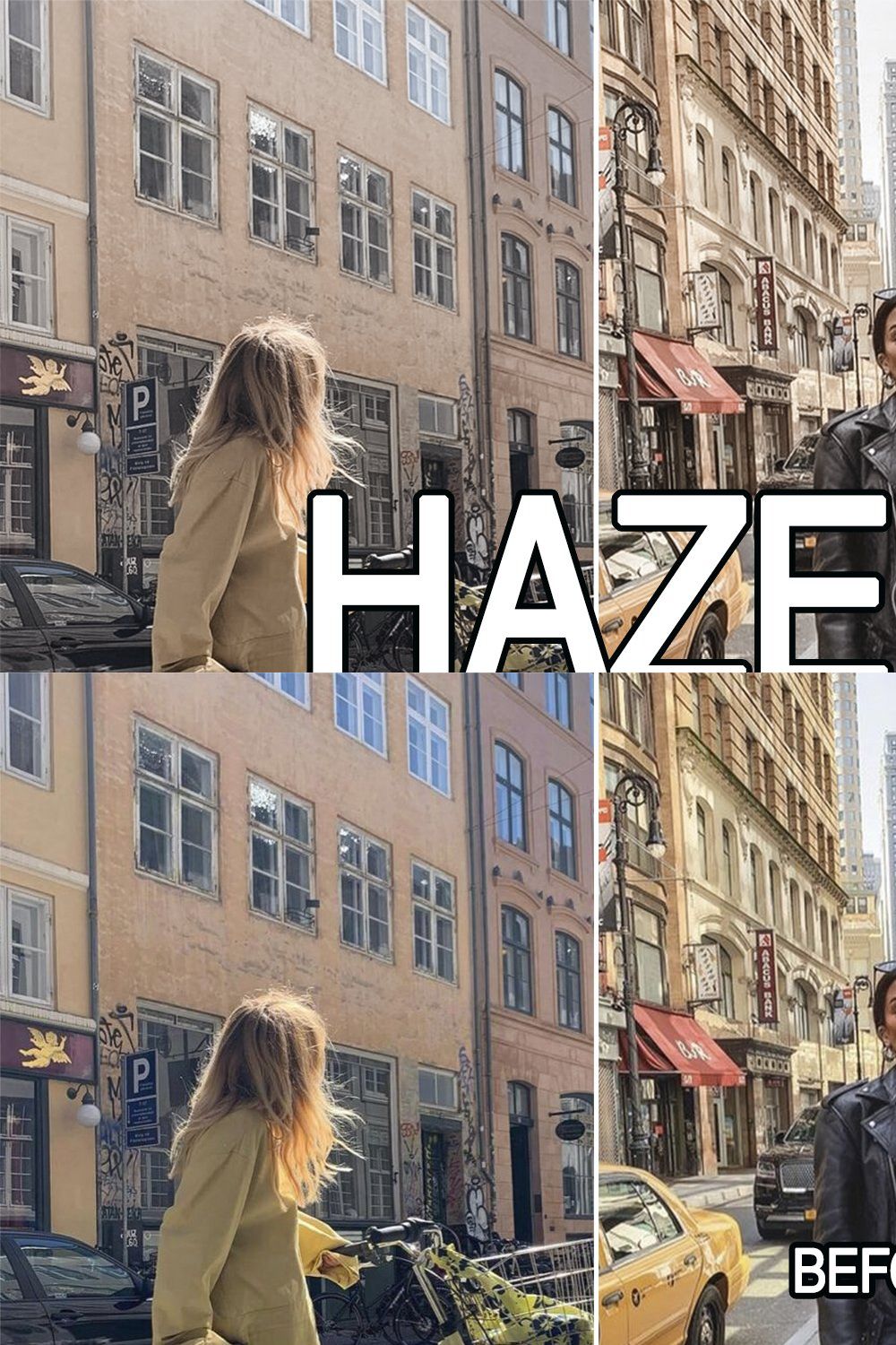 2 Hazelnut Lightroom Presets pinterest preview image.