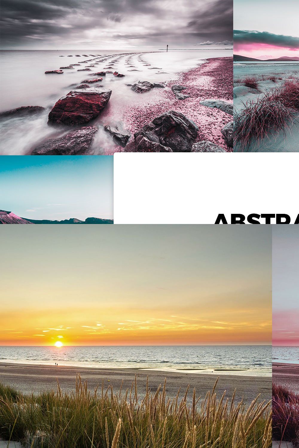 20 Abstract Landscapes LR Presets pinterest preview image.