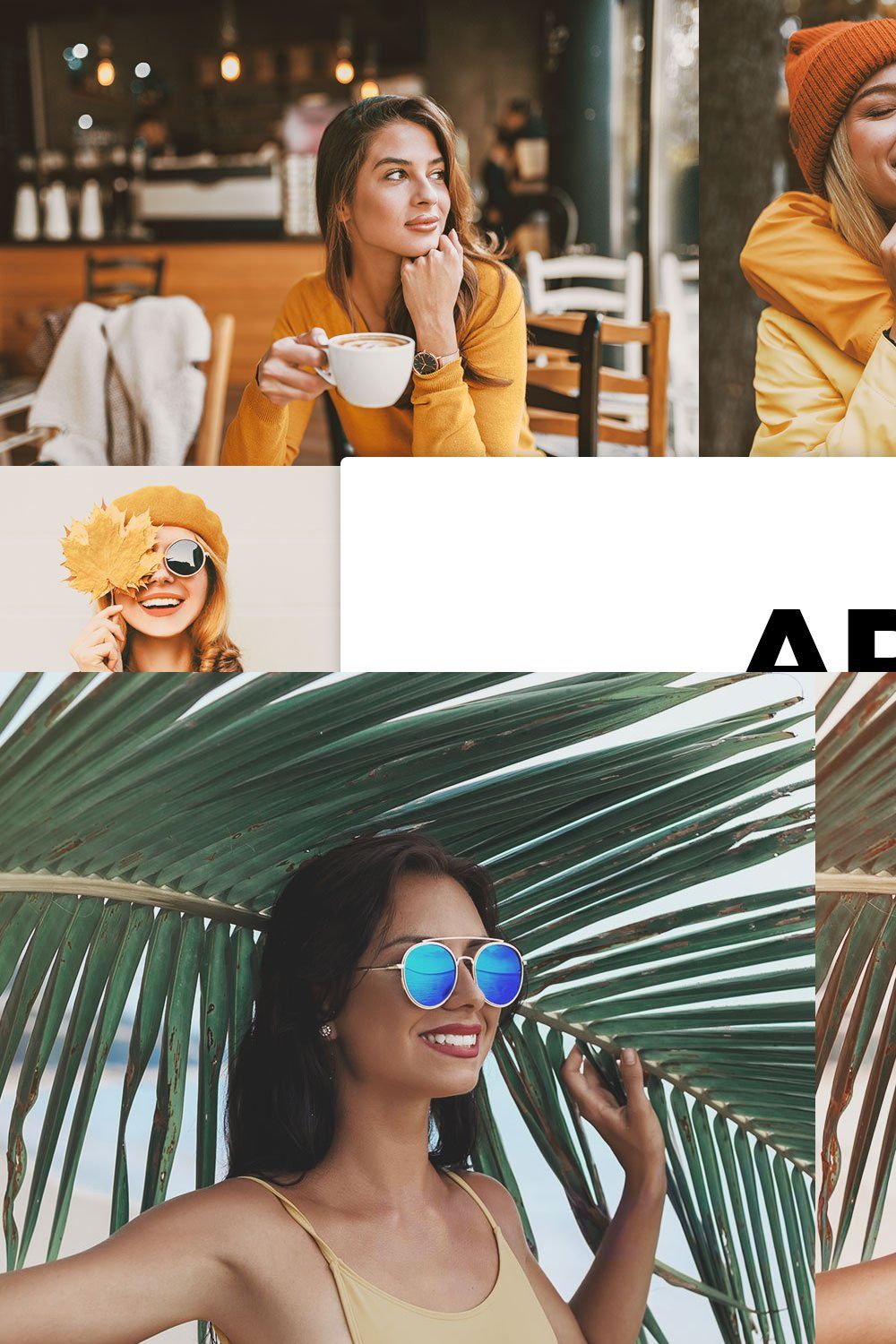 20 Apricot Lightroom Presets & LUTs pinterest preview image.