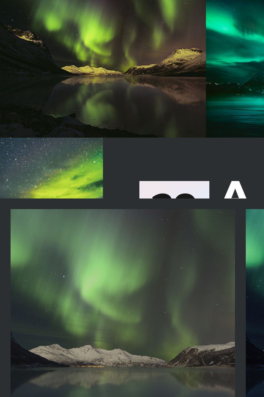 20 Aurora Lightroom Presets and LUTs pinterest preview image.