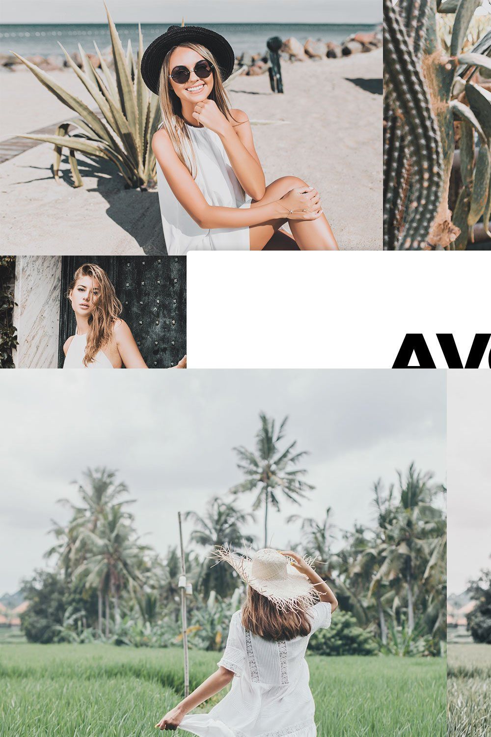 20 Avocado Lightroom Presets & LUTs pinterest preview image.