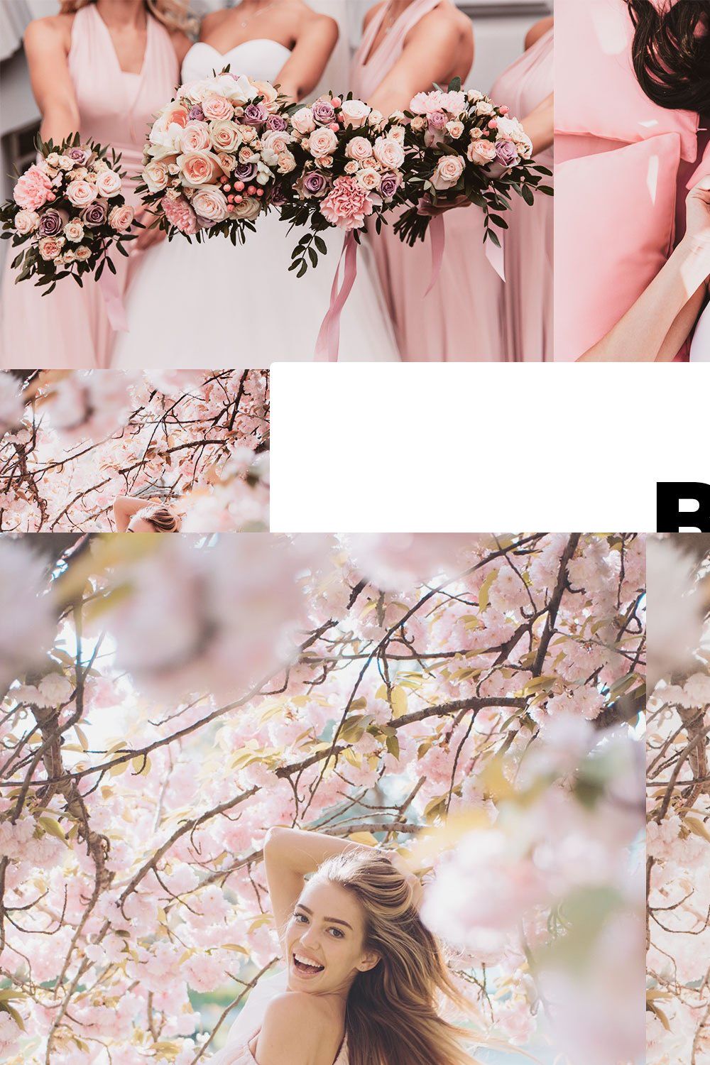 20 Blush Lightroom Presets & LUTs pinterest preview image.