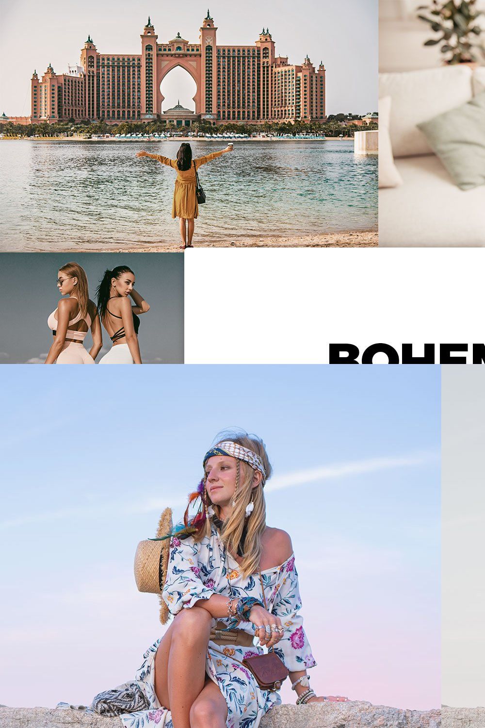 20 Bohemian Brown Lightroom Presets pinterest preview image.