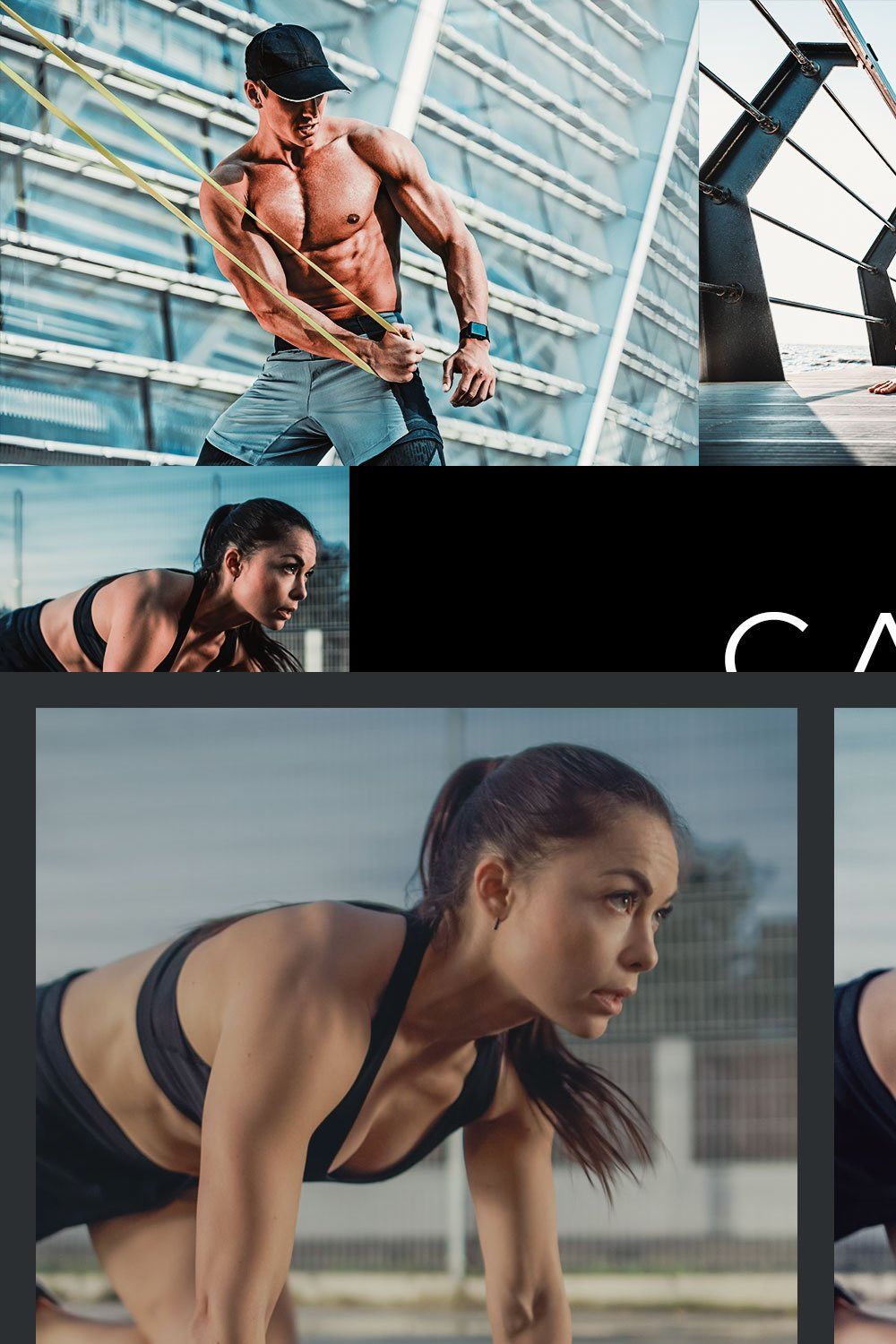 20 Cardio Lightroom Presets & LUTs pinterest preview image.