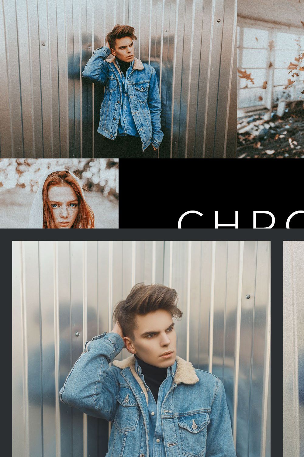 20 Chroma Film LR Presets pinterest preview image.