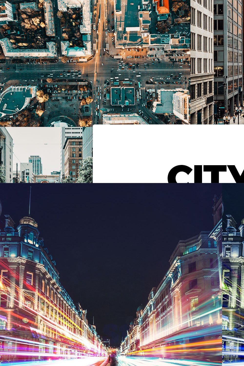 20 City Styles Lightroom Presets pinterest preview image.