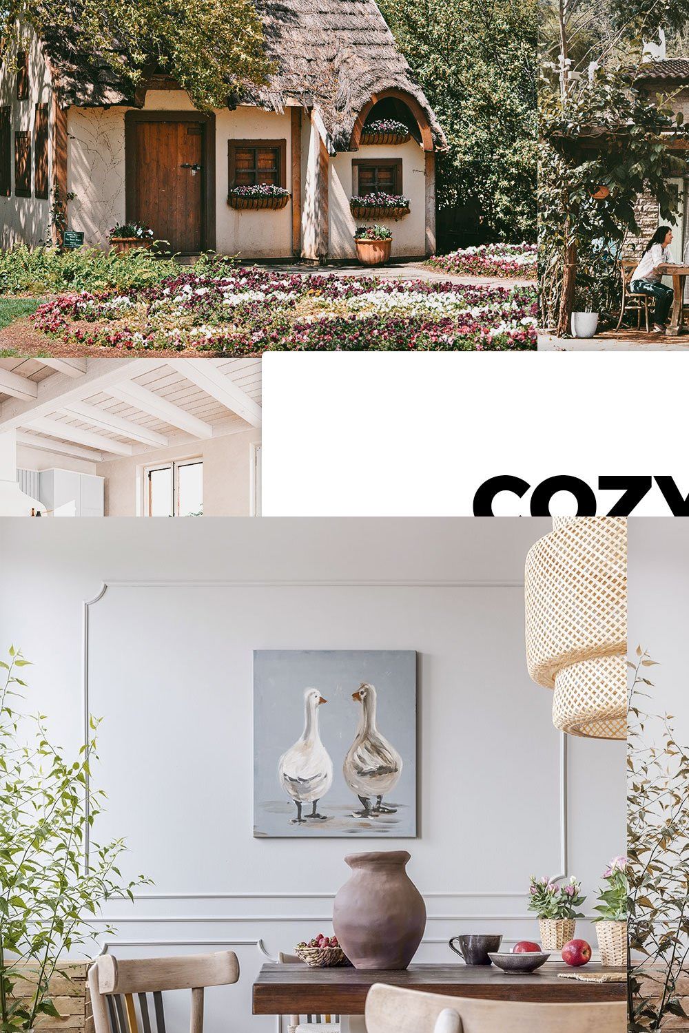 20 Cozy Cottage Lightroom Presets pinterest preview image.