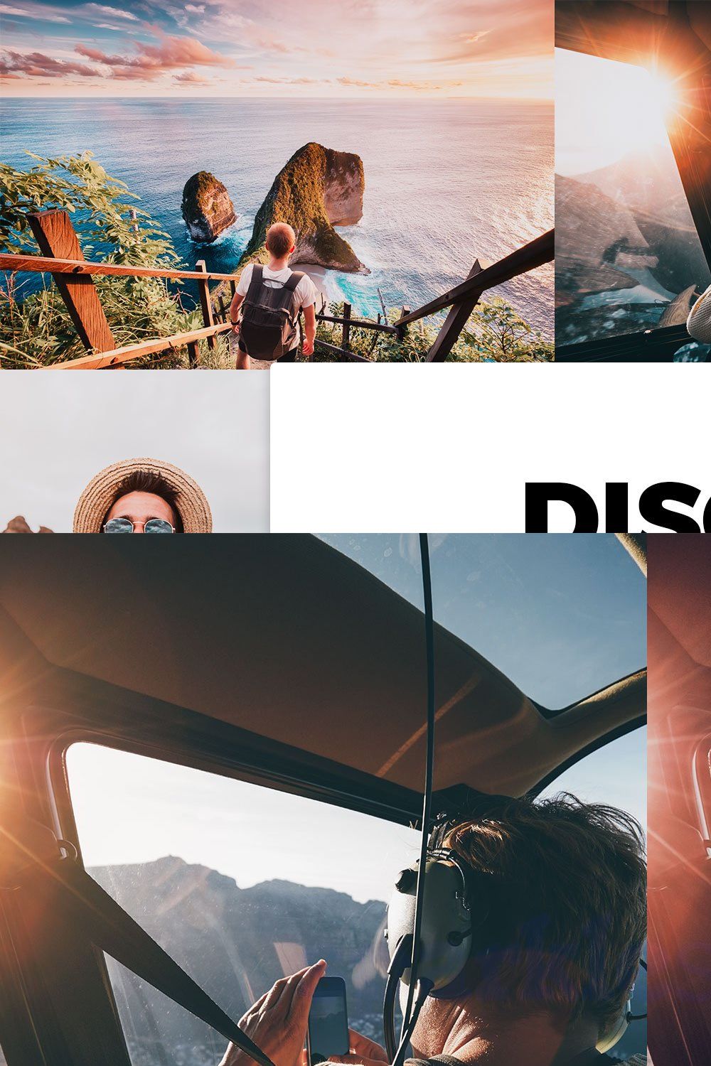 20 Discovery Lightroom Presets & LUT pinterest preview image.