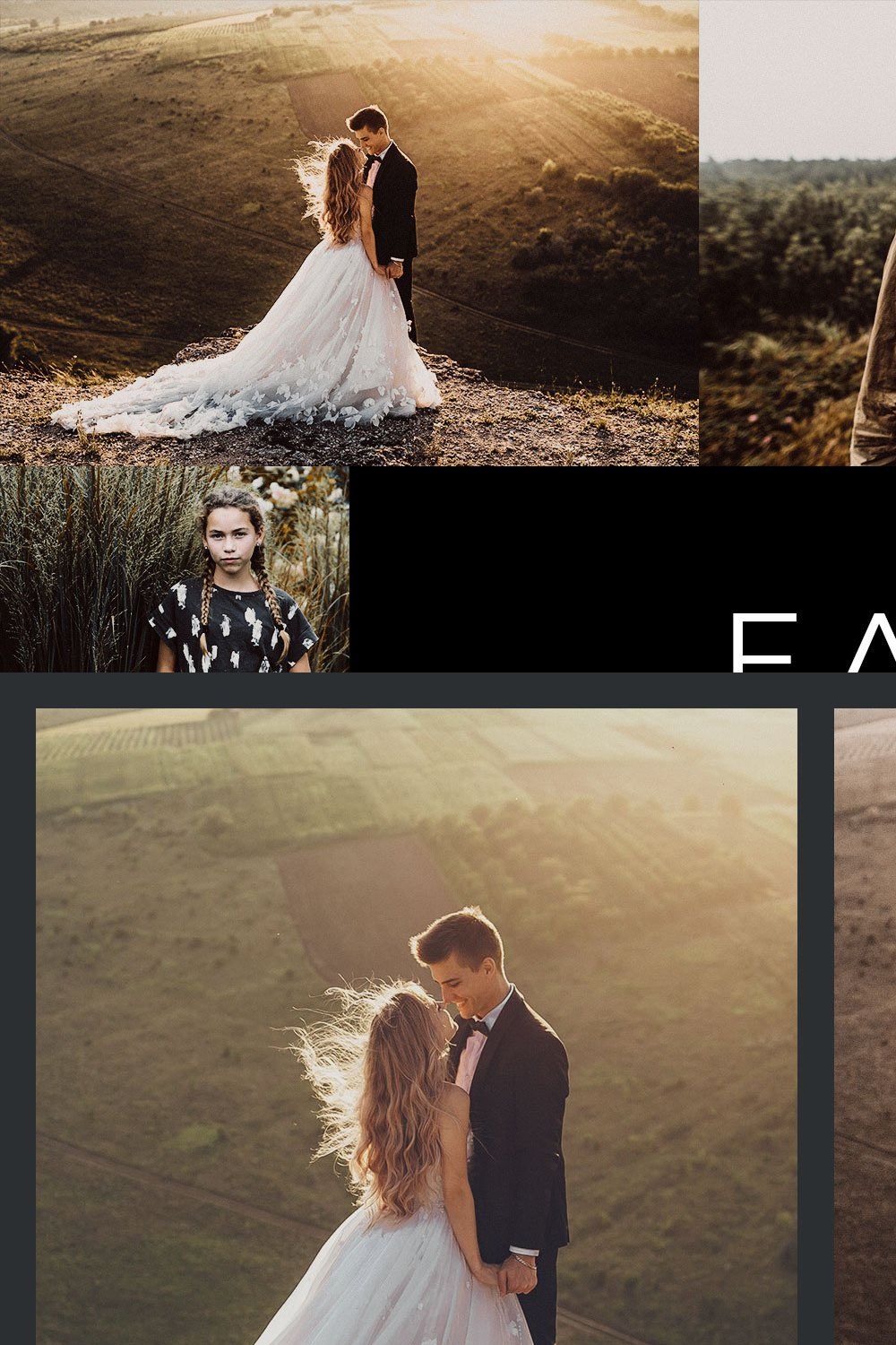 20 Earthy Lightroom Presets & LUTs pinterest preview image.